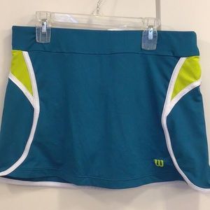 M Wilson tennis skirt